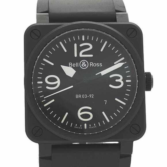 Bell & Ross BR03 Black Matte BR0392-BL-CE Dial Men's Watch